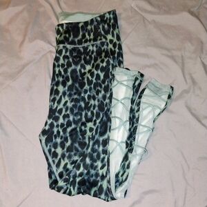 Victoria's Secret Teal Seamless Leggings